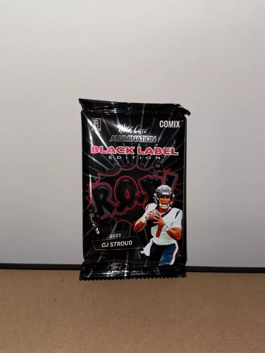 2023 Wild Card Alumination CJ Stroud Black Label Edition Comix Pack