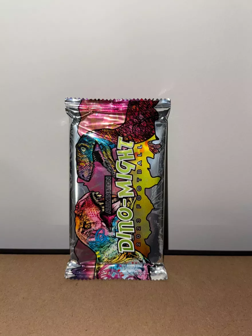 2023 Dino-Might Allumination Football Card Pack