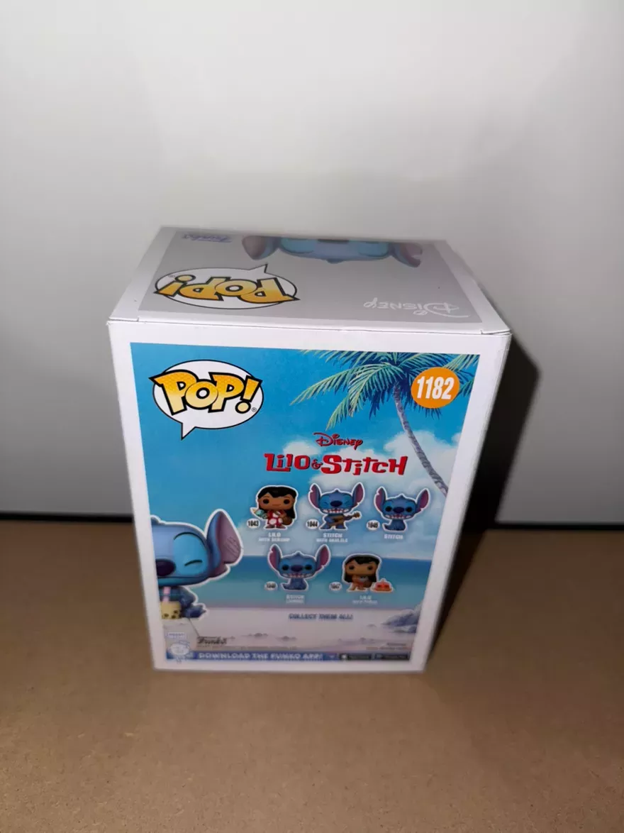 Funko Pop! Disney Lilo & Stitch - Stitch with Boba (NM)