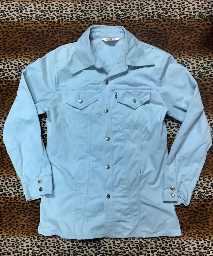 Vintage Levi’s (SampLe)Sky Blue Western Jacket