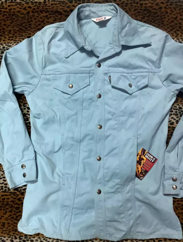 Vintage Levi’s (SampLe)Sky Blue Western Jacket