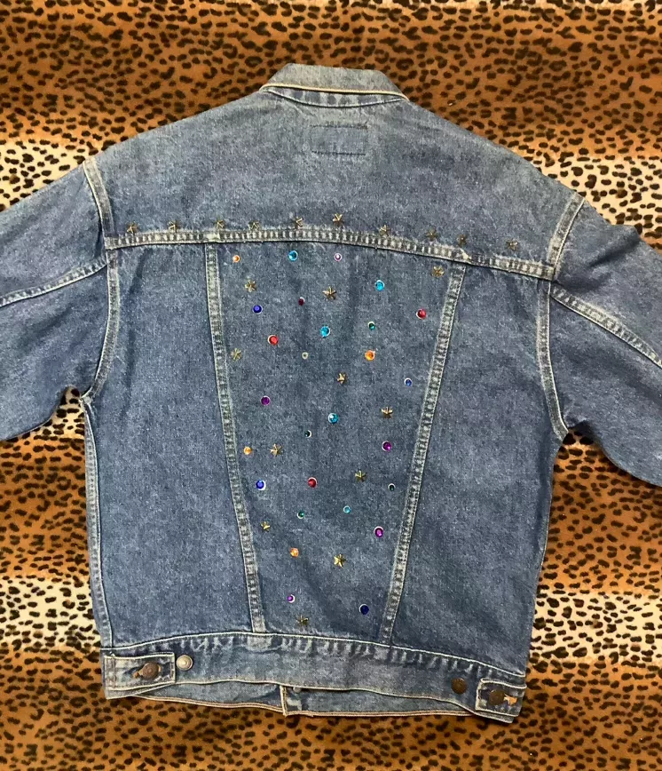 Levi's Type 3 Le SparkLe Embellished Denim Jacket