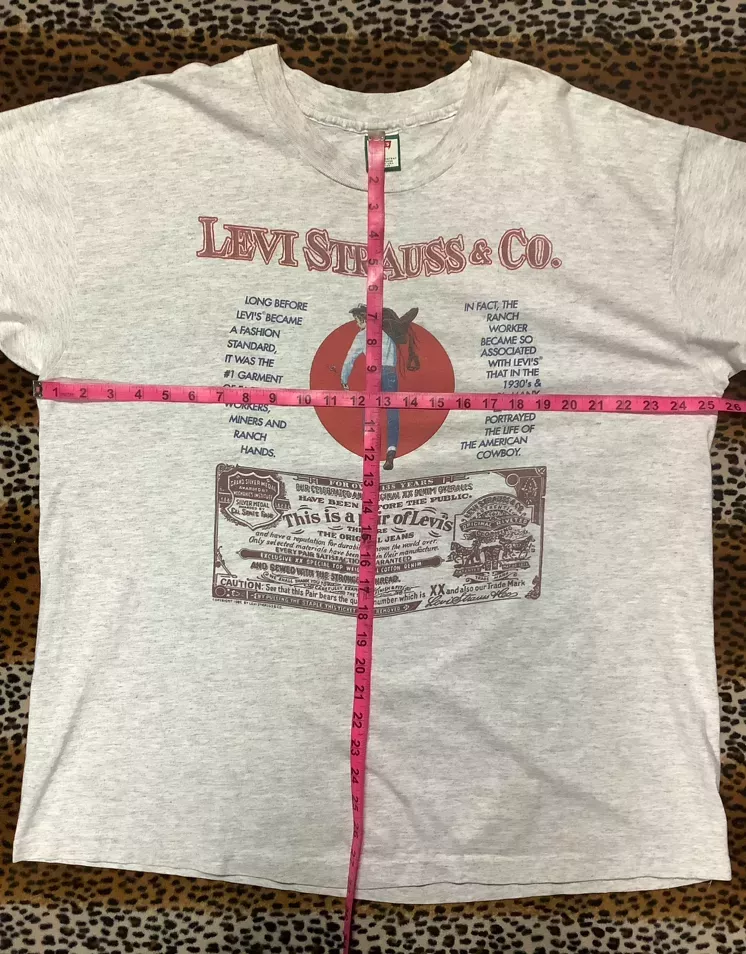 Vintage SaddLeMan Levi Strauss & Co. T