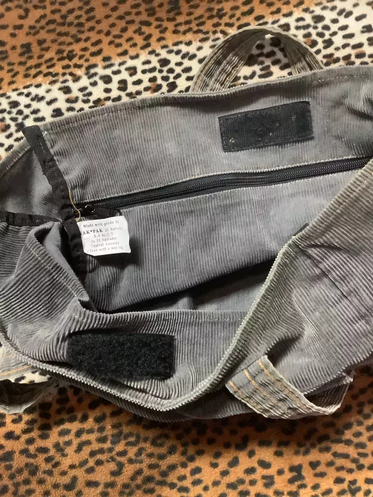 Vintage Levi's YakPAk Corduroy Tote Bag