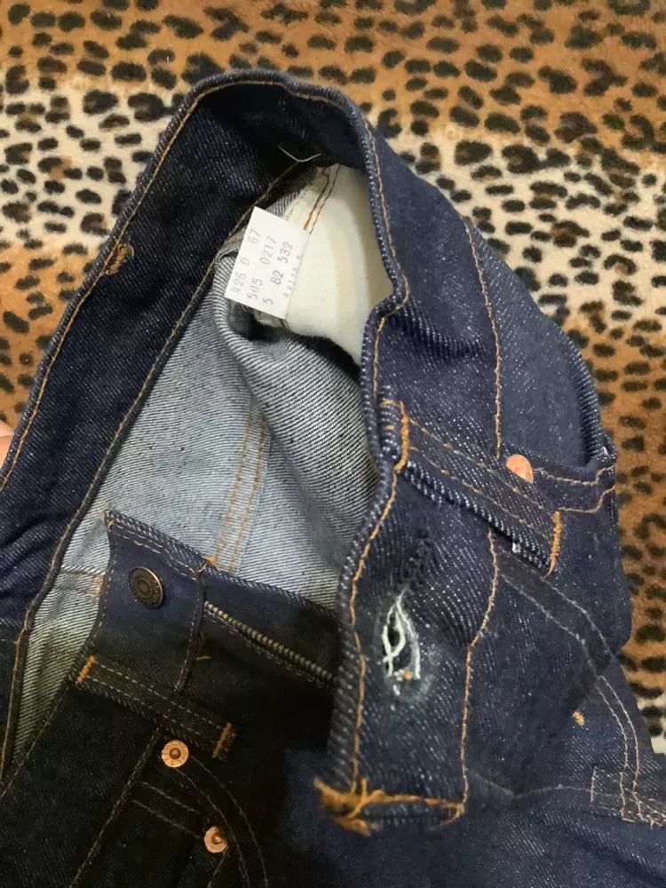 Vintage 80s DeaD☠️Stock Levi’s 505 Jeans