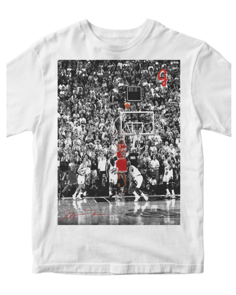 Jordan "The Shot" - Original Jawns - White T-Shirt