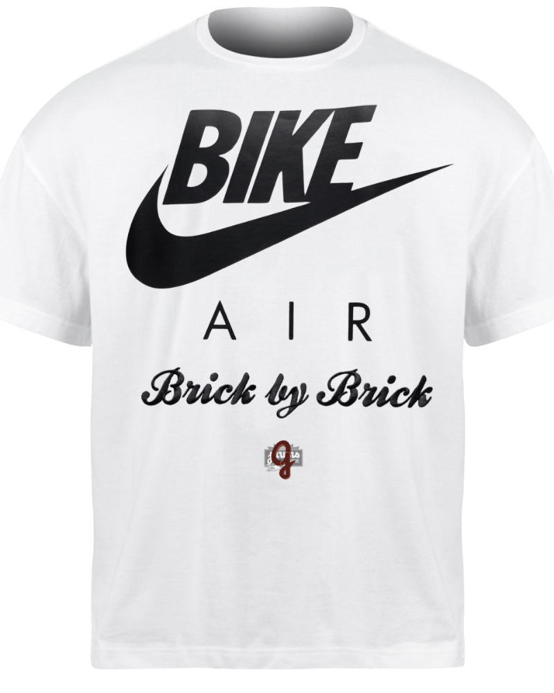 Bike Air Brick by Brick - Original Jawns - White T-Shirt