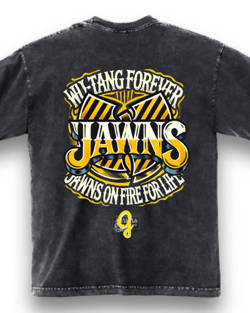 Original Jawns Custom "Wu Tang Is Forever" Carbon Black T-Shirt