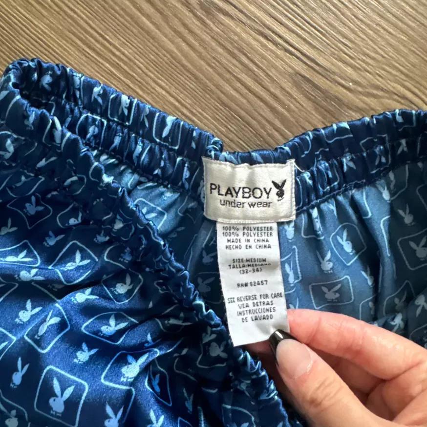 Playboy Blue Patterned Boxers