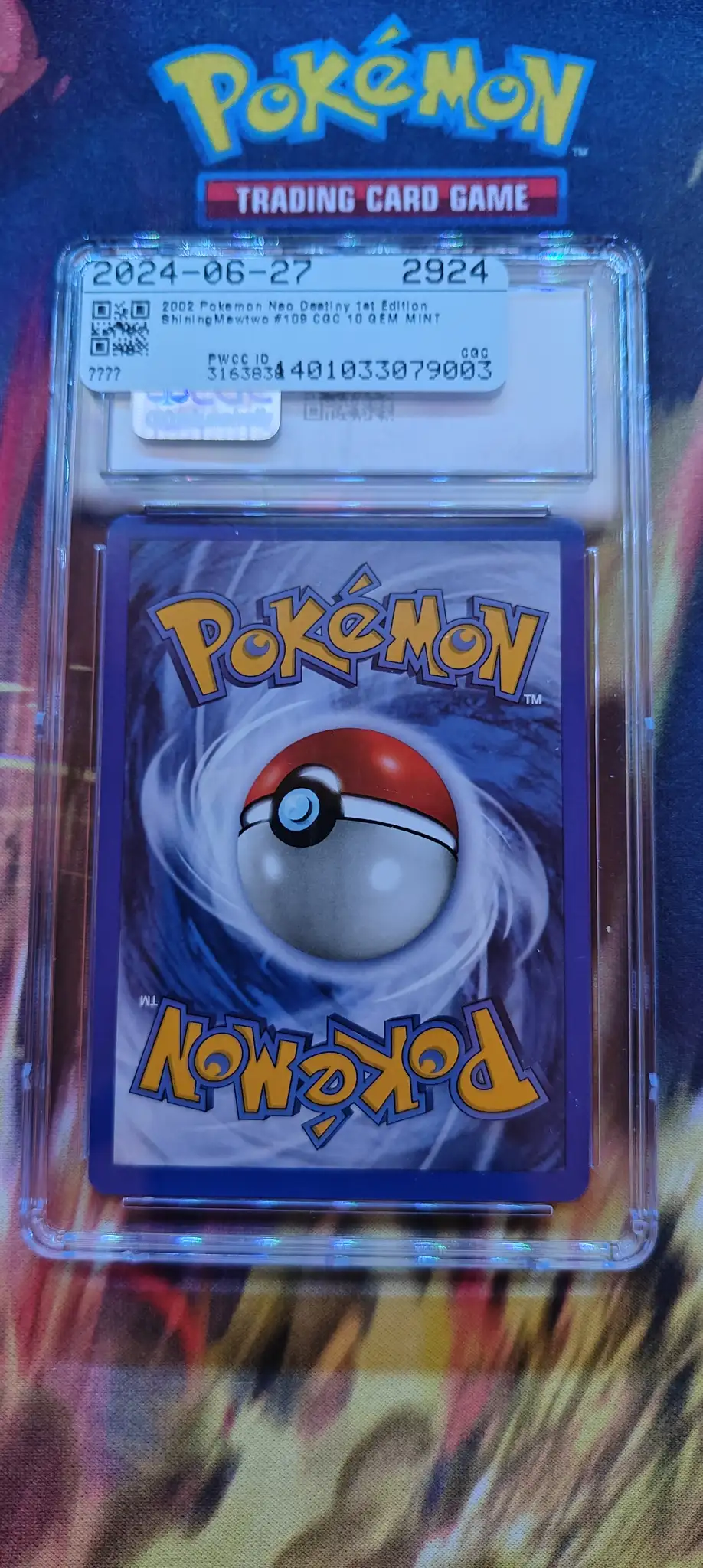 First Edition Shining Mewtwo CGC 10 GEM MINT 💎