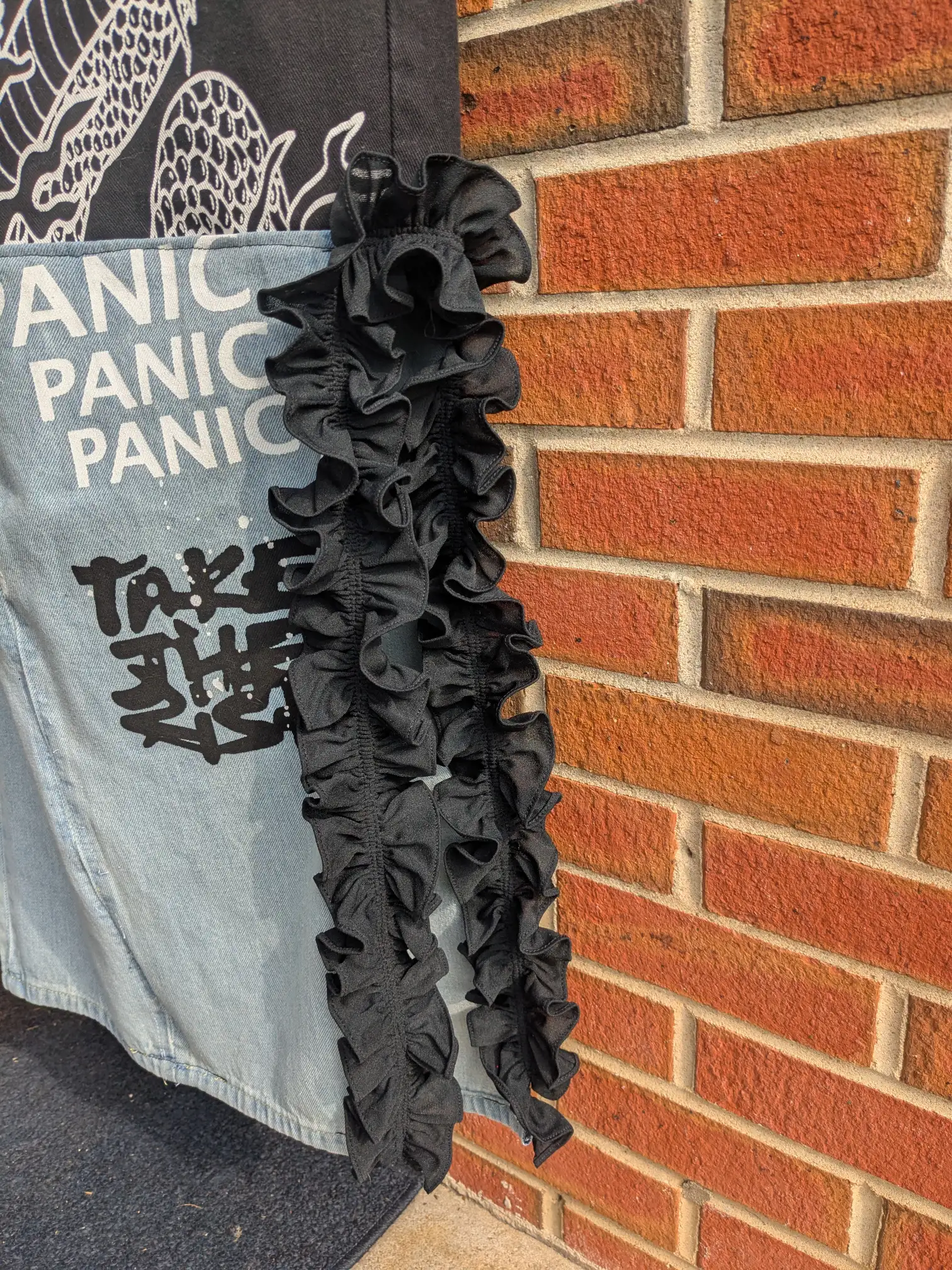 Dragon Denim Dream Skirt