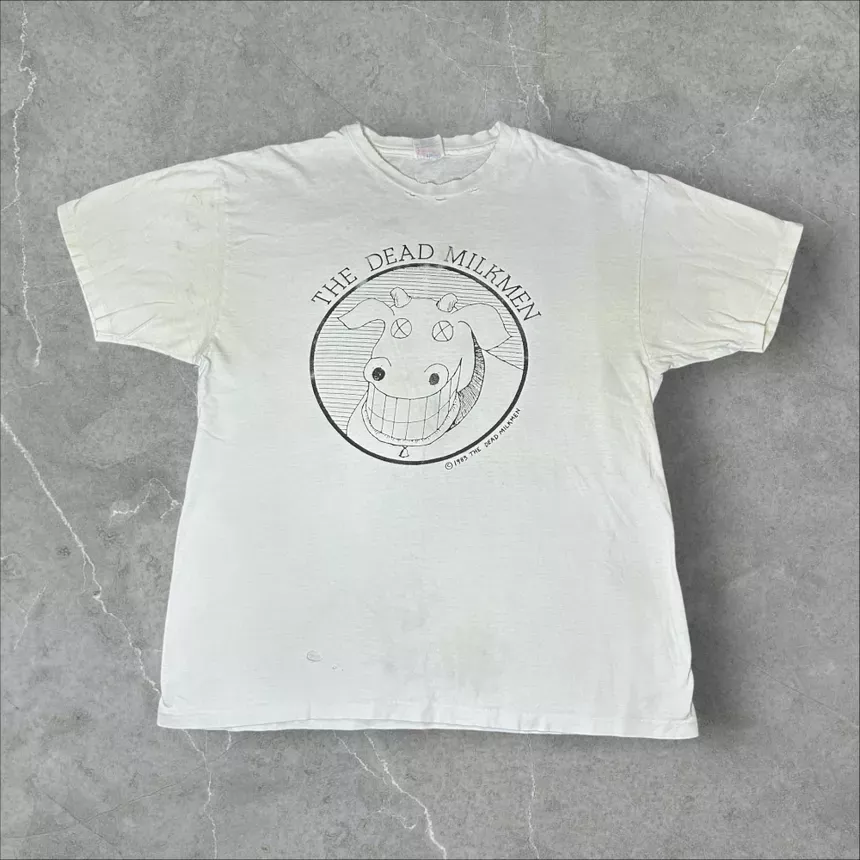 1992 The Dead Milkmen Galactic Tour Tee