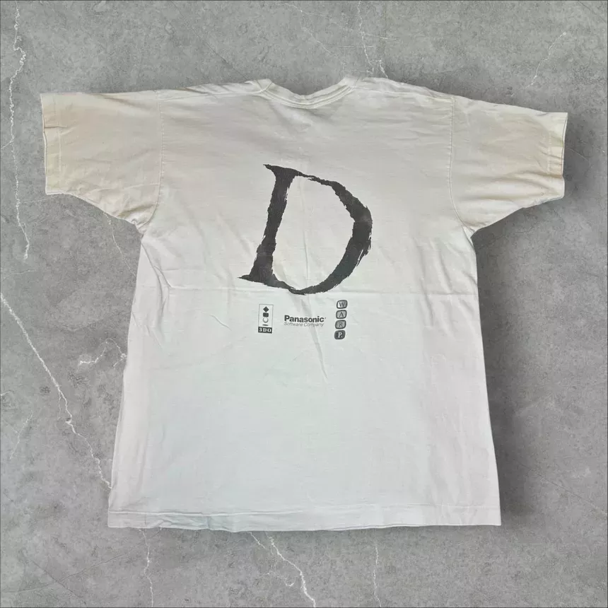1990s “D” Video Game Promo Tee