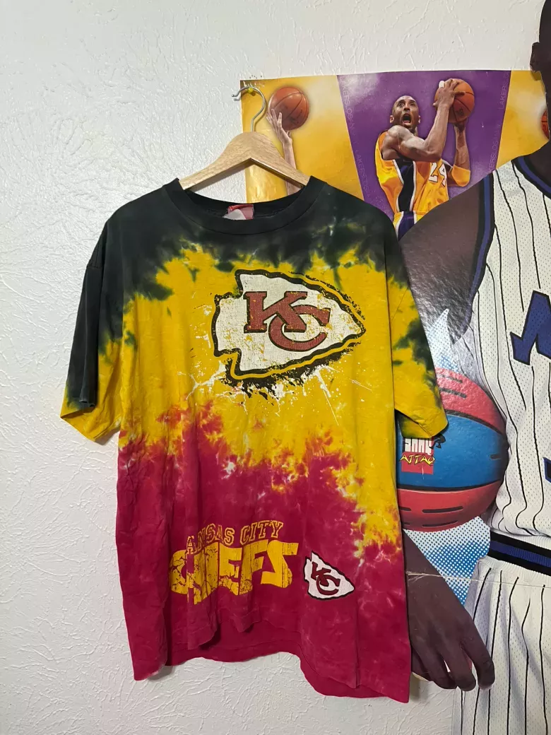 Vintage Kansas City Chiefs Tie-Dye Tee