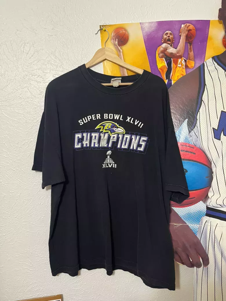 Ravens Super Bowl XLVII Champions Tee