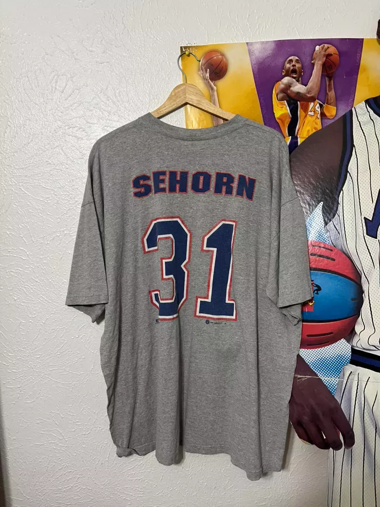 Vintage NY Giants Jason Sehorn #31 Football T-Shirt