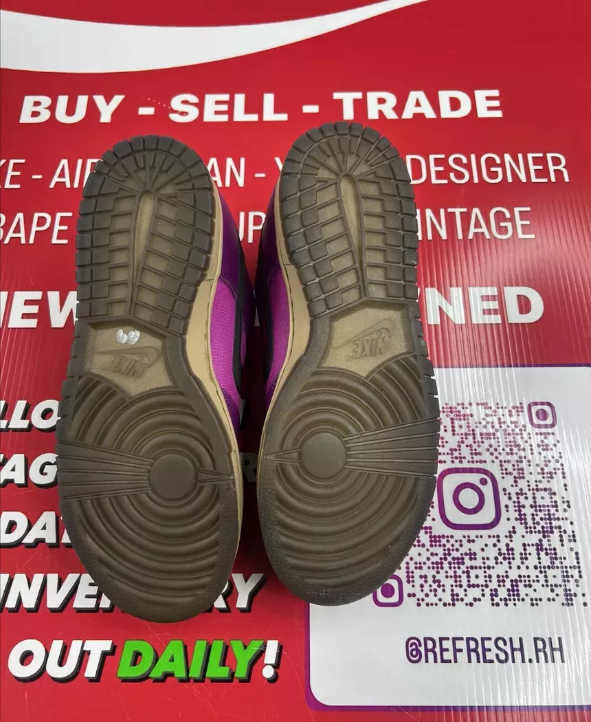 Nike Dunk Low Viotech Hot Fuchsia Size 8W/6.5Y