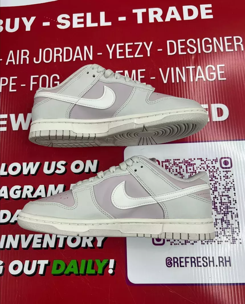 Nike Dunk Low Platinum Violet Size 6W/4.5Y