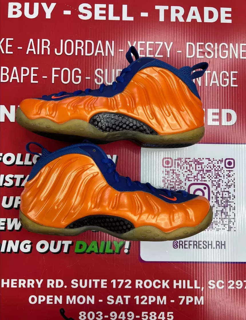 Nike Foamposite Knicks Size 8.5