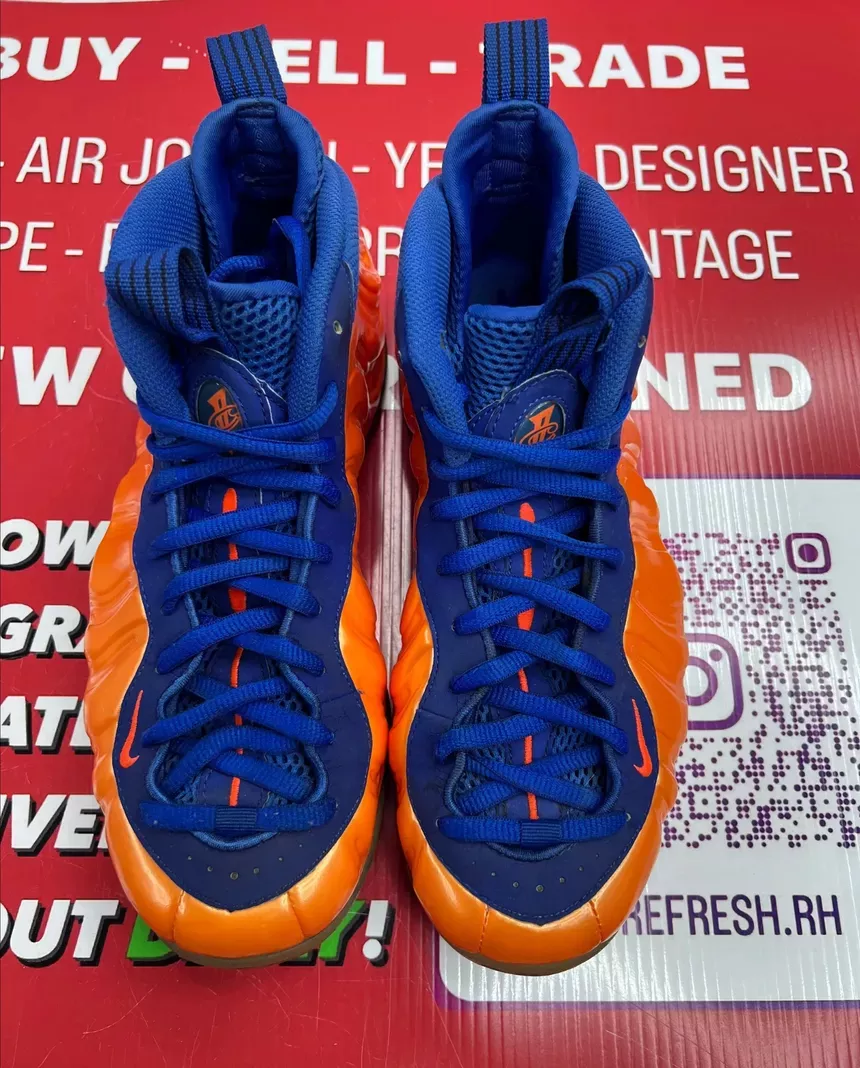 Nike Foamposite Knicks Size 8.5