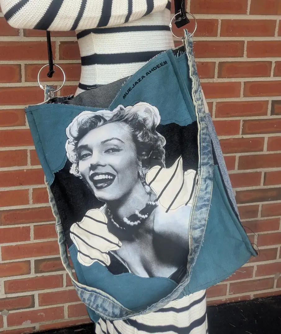 Muejaza Ahdeem Marilyn Denim Tote
