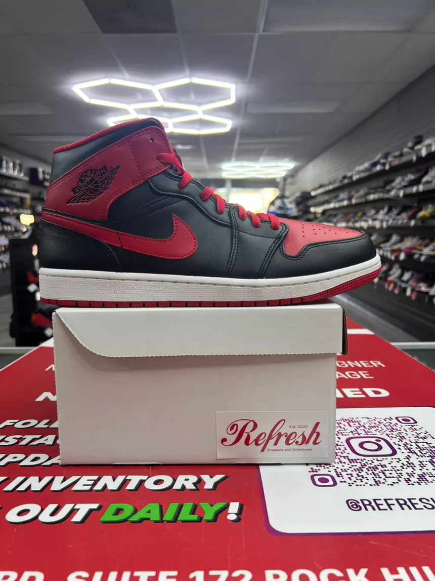 Air Jordan 1  Mid Alt Bred Size 11