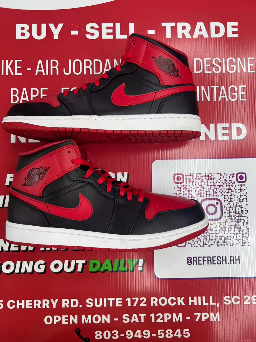 Air Jordan 1  Mid Alt Bred Size 11
