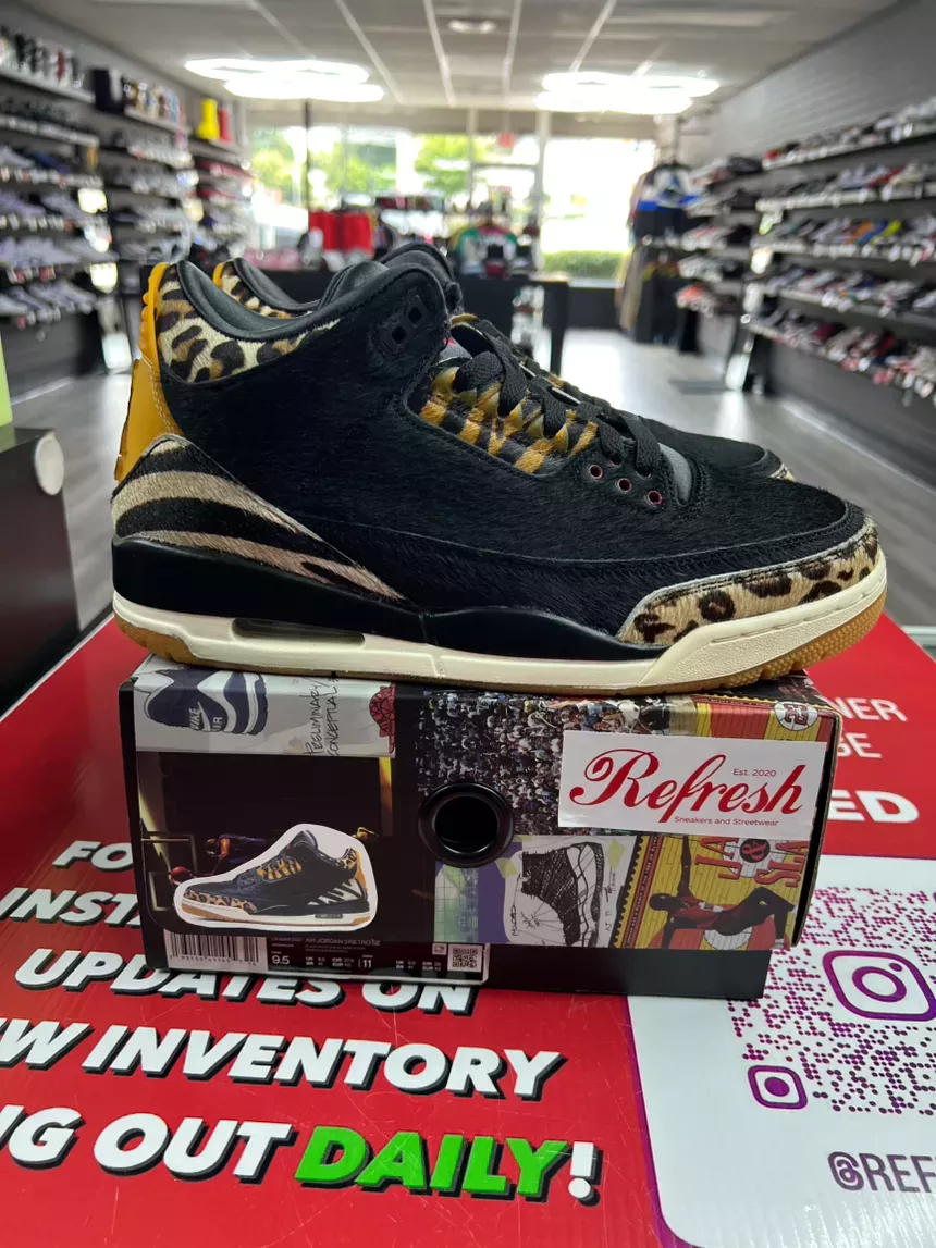 Air Jordan 3 Animal Instinct Size 9.5