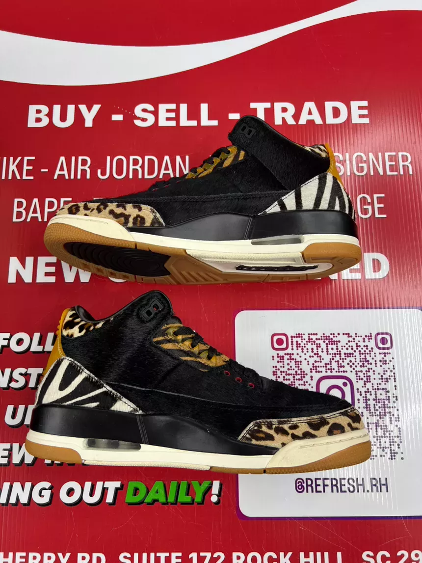 Air Jordan 3 Animal Instinct Size 9.5