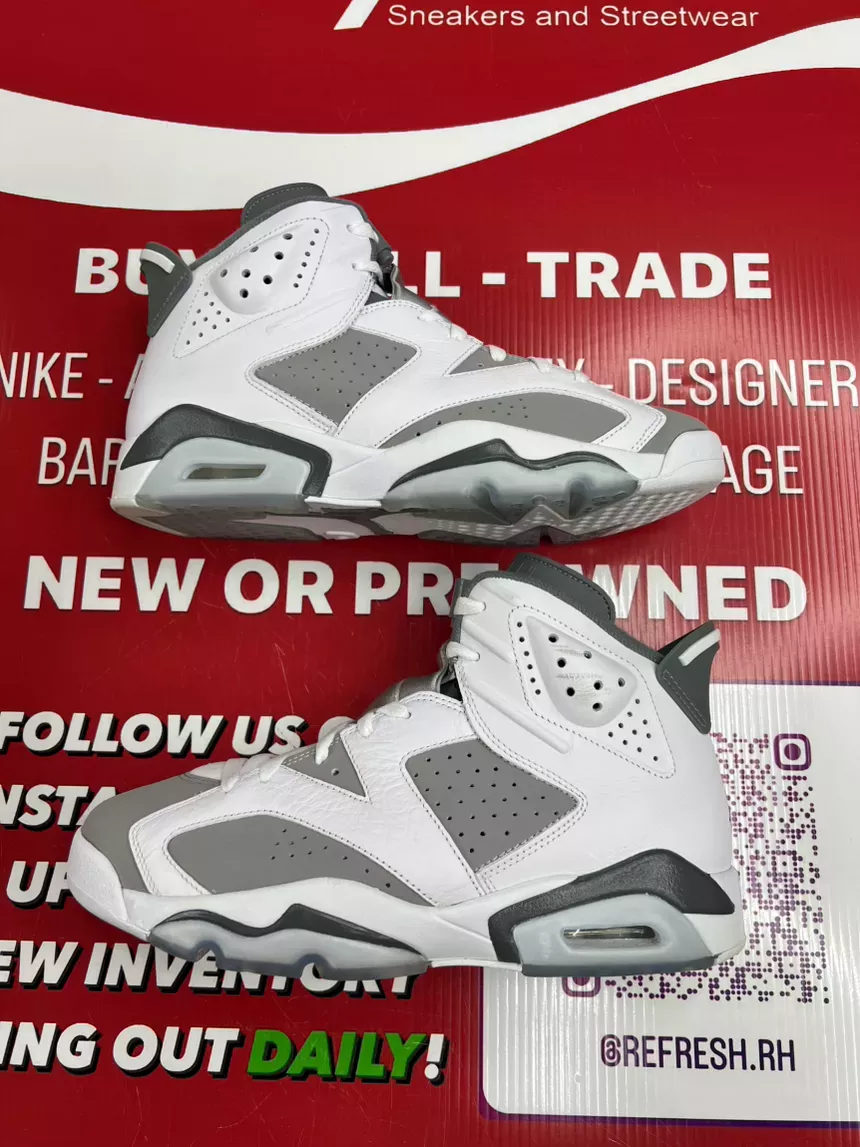 Air Jordan 6 Cool Grey Size 9.5