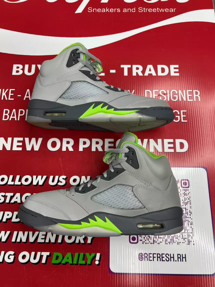 Air Jordan 5 Green Bean Size 9.5