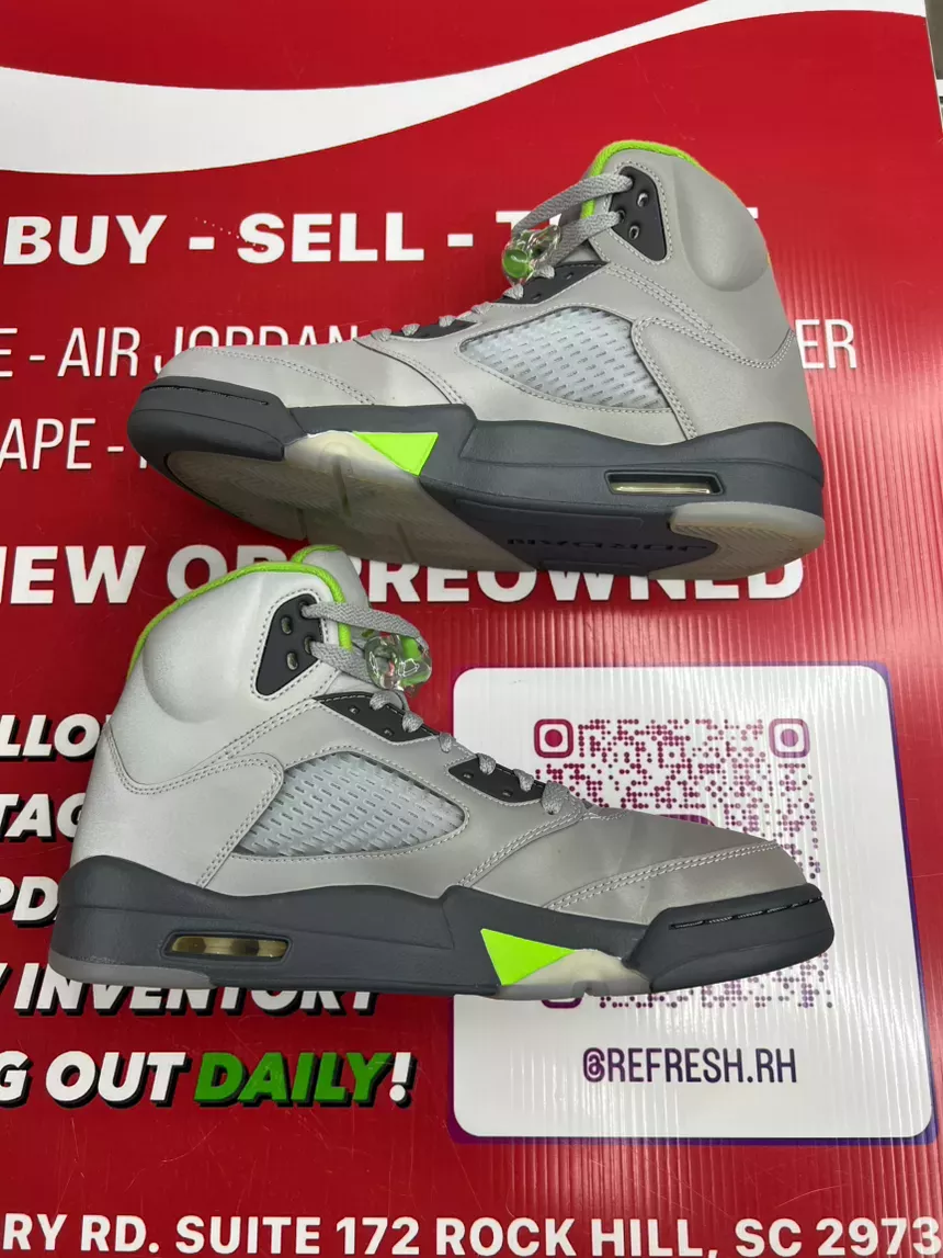Air Jordan 5 Green Bean Size 9.5