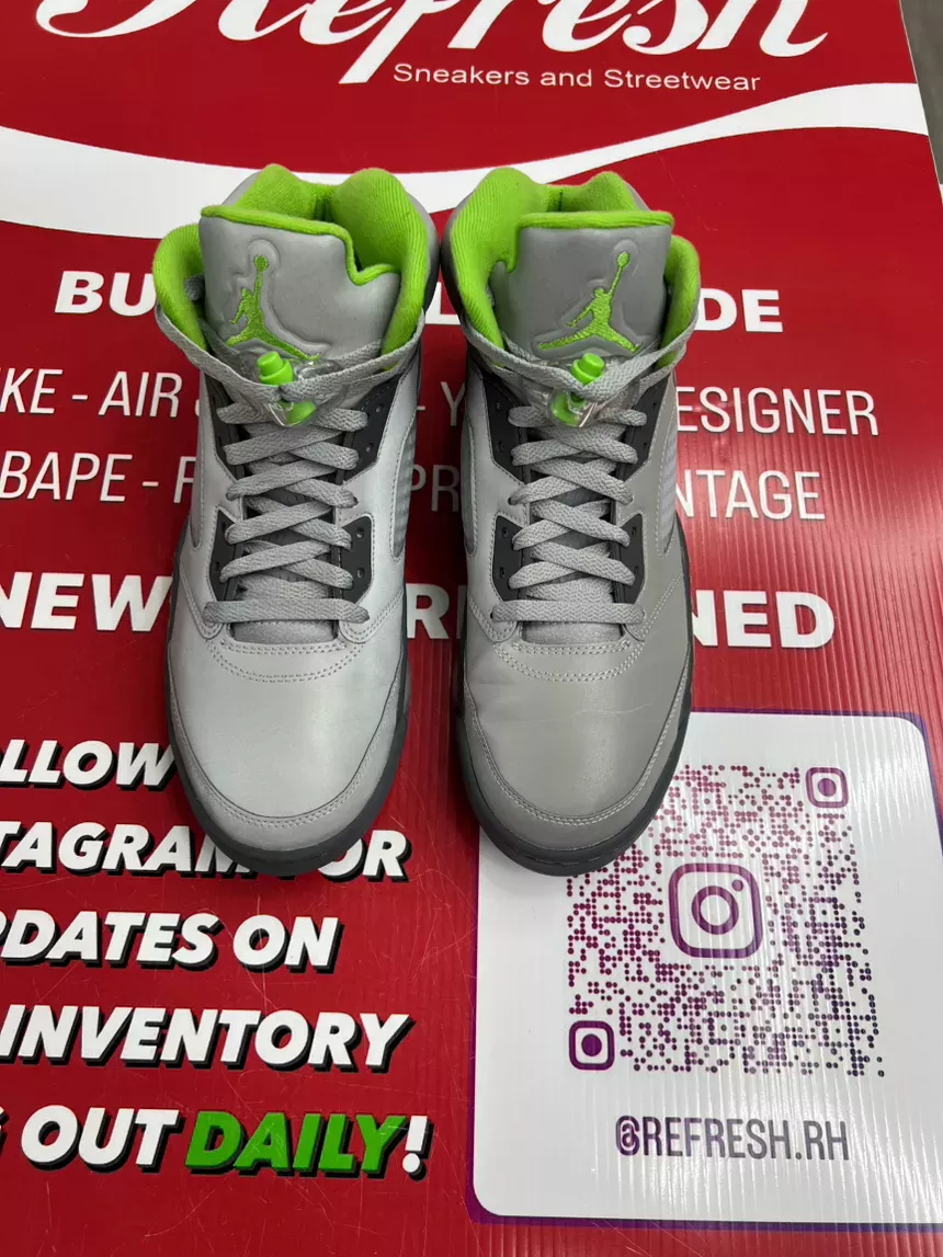 Air Jordan 5 Green Bean Size 9.5