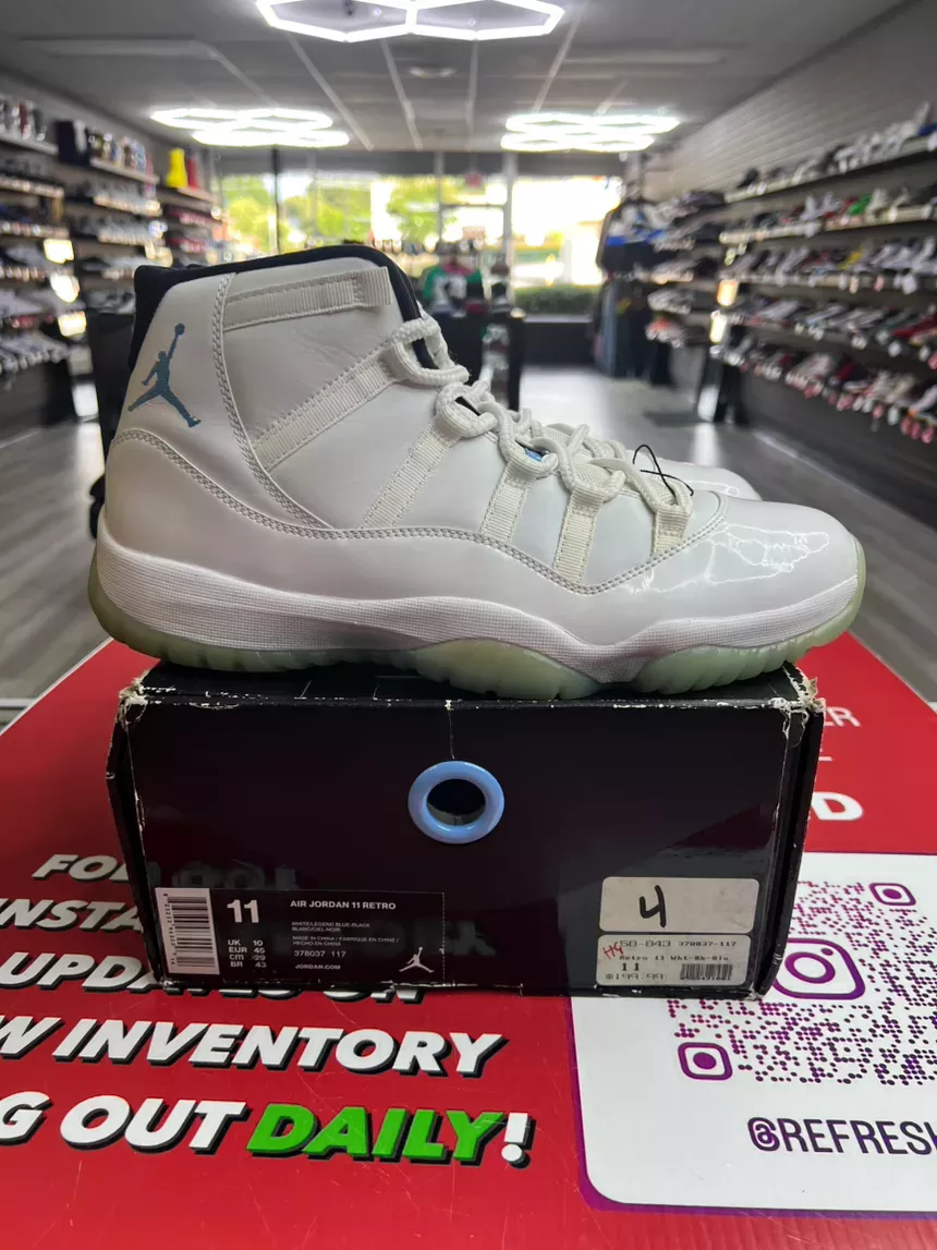 Air Jordan 11 Legend Blue 2014 Size 11