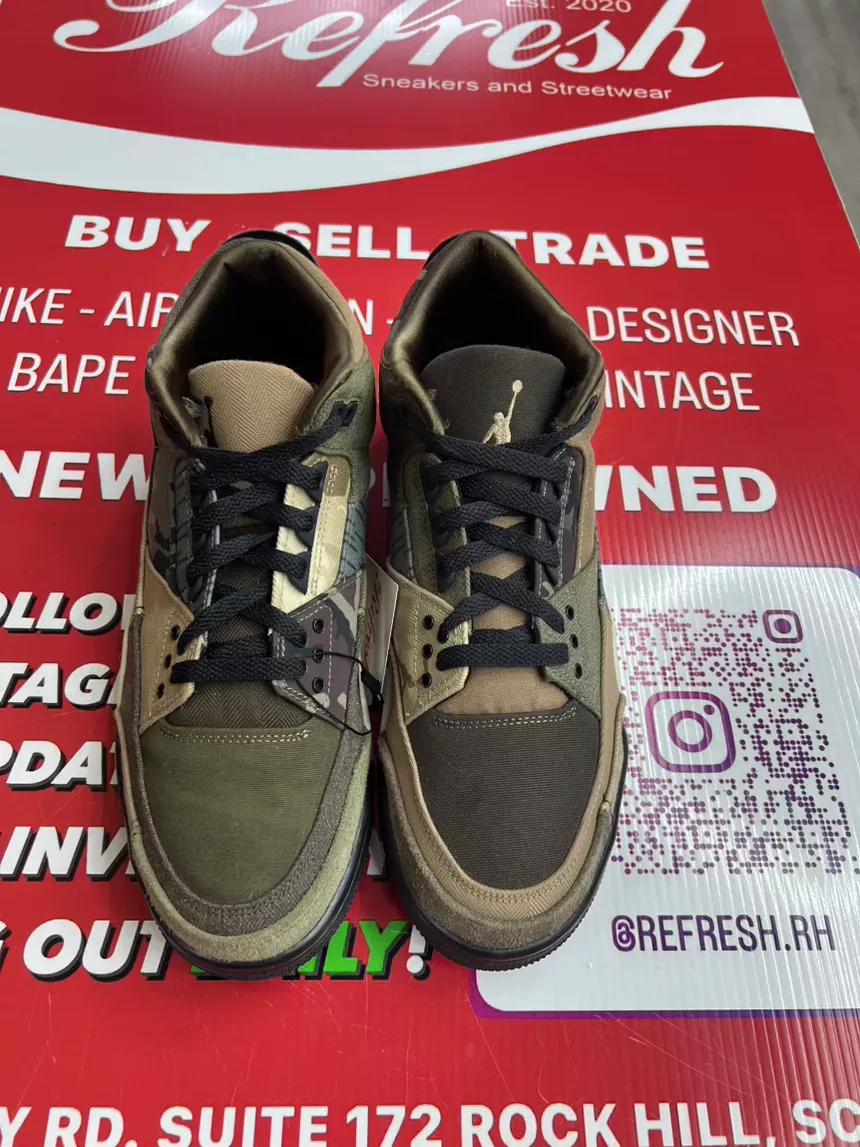 Air Jordan 3 Patchwork Camo Size 9.5