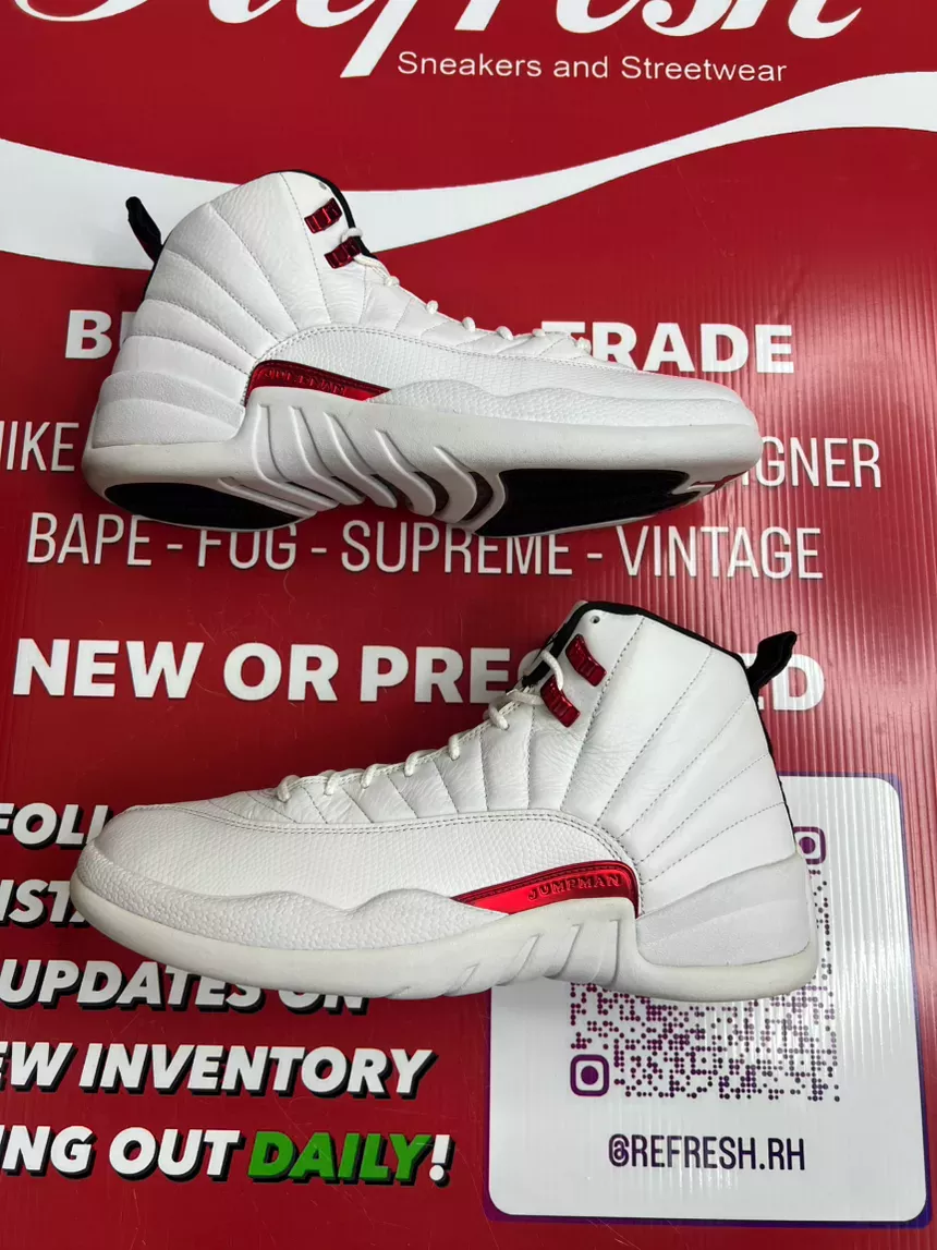 Air Jordan 12 Retro White/Red