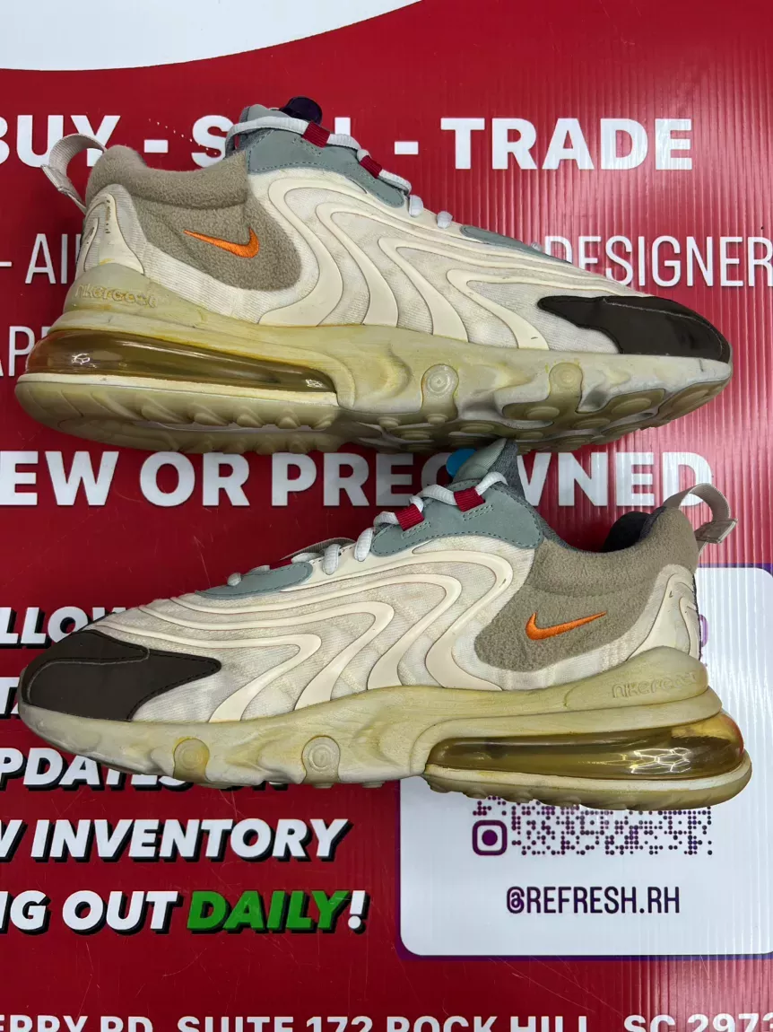 Nike Air Max 270 Travis Scott Trails Size 11.5