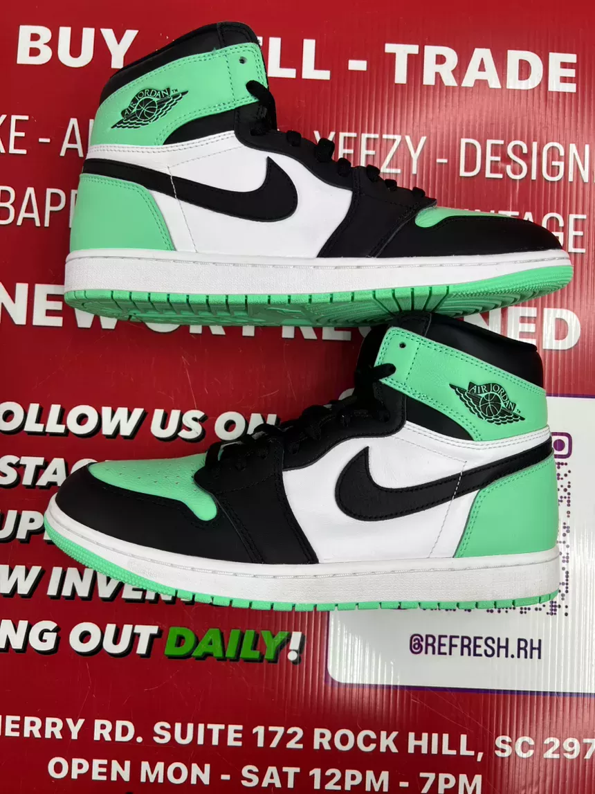 Air Jordan 1 Green Glow Size 11.5