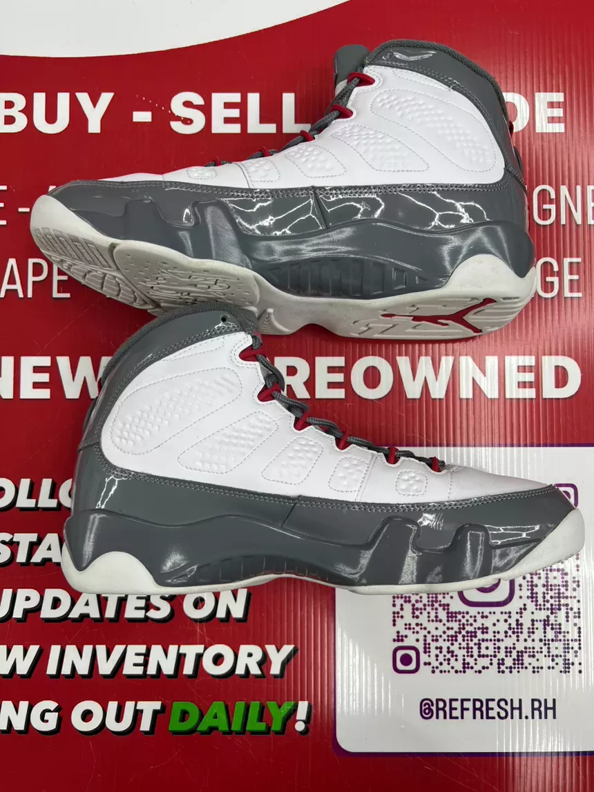 Air Jordan 9 Fire Red Size 9.5