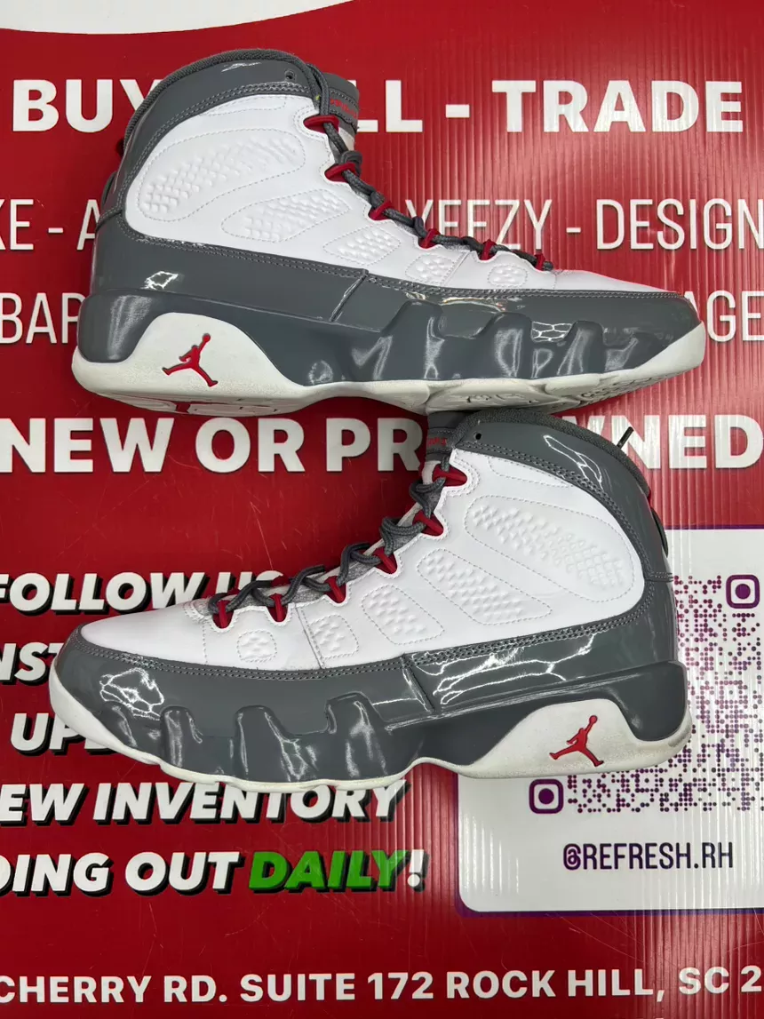 Air Jordan 9 Fire Red Size 9.5