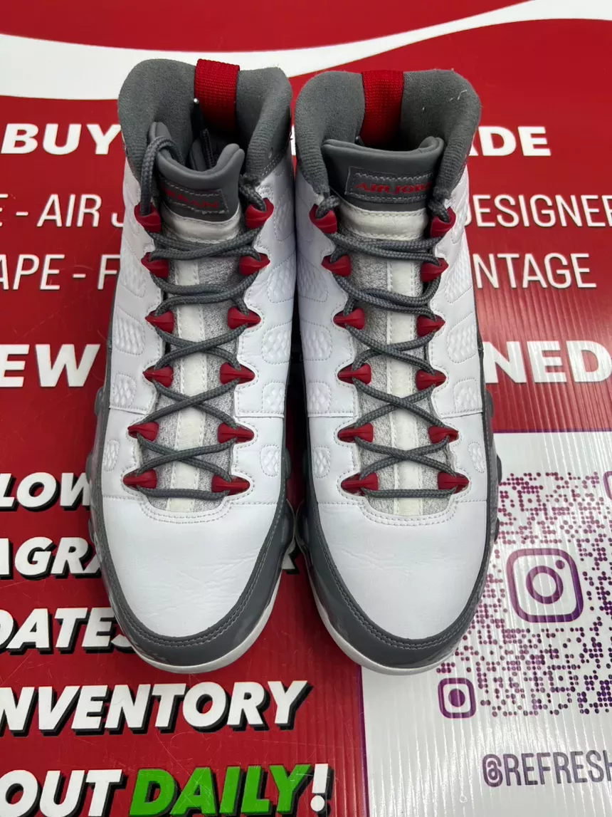 Air Jordan 9 Fire Red Size 9.5