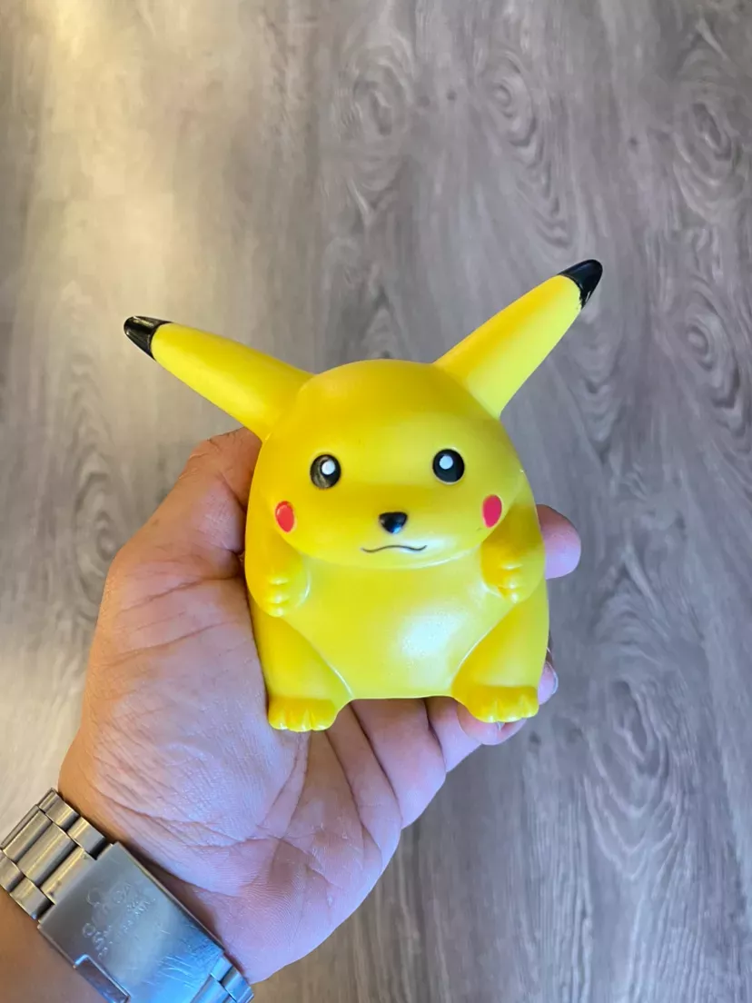 Pikachu Mini Coin Bank Figure