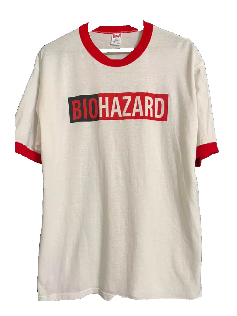 Vintage Biohazard Ringer T-Shirt