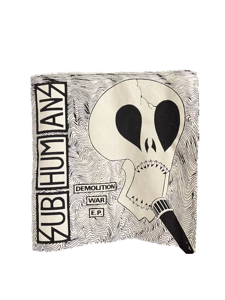 Subhumans Demolition War Vintage Tee