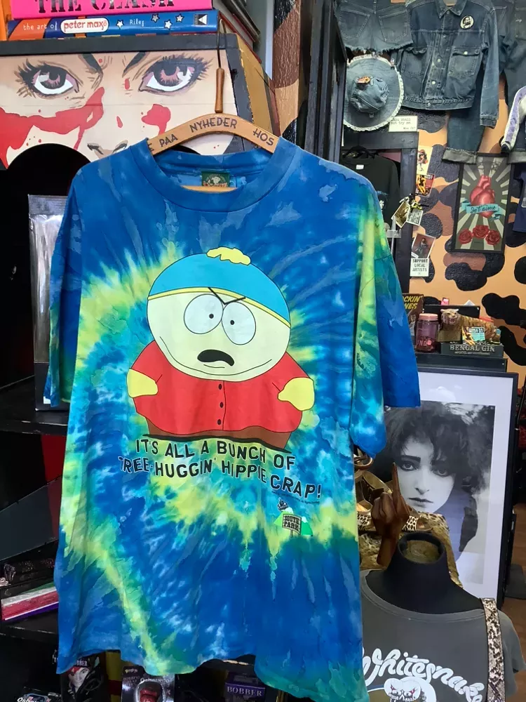Vintage South Park Cartman Tie-Dye TV Show T