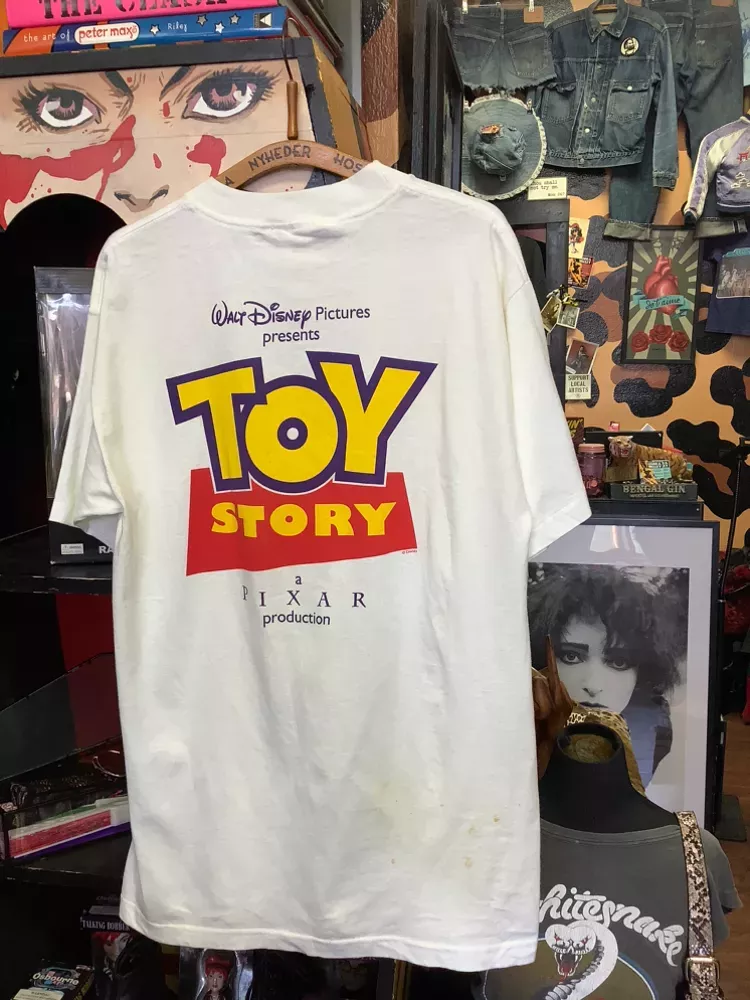 Vintage Toy Story Woody & Buzz Movie T