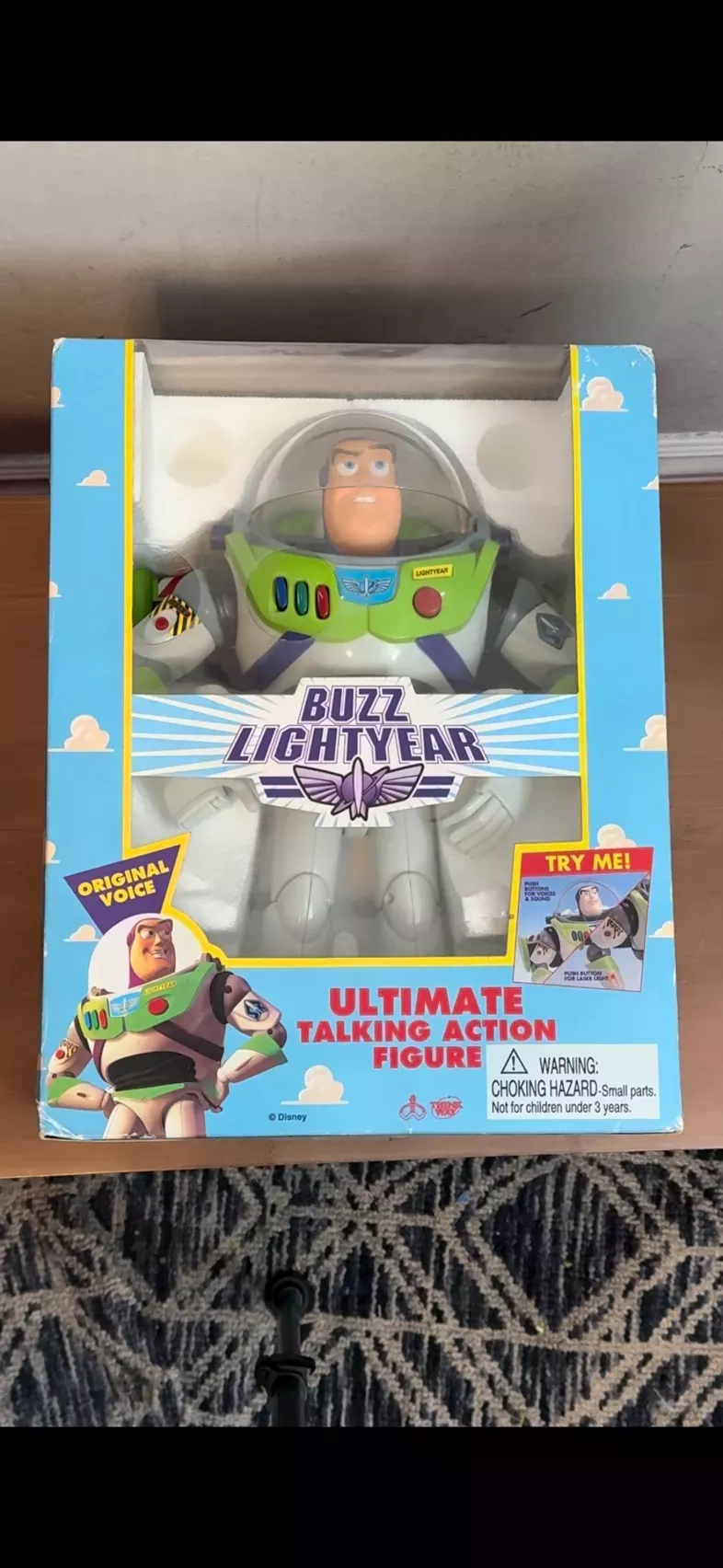1995 1st Edition Buzz Lightyear Ultimate Talking Action Figure
