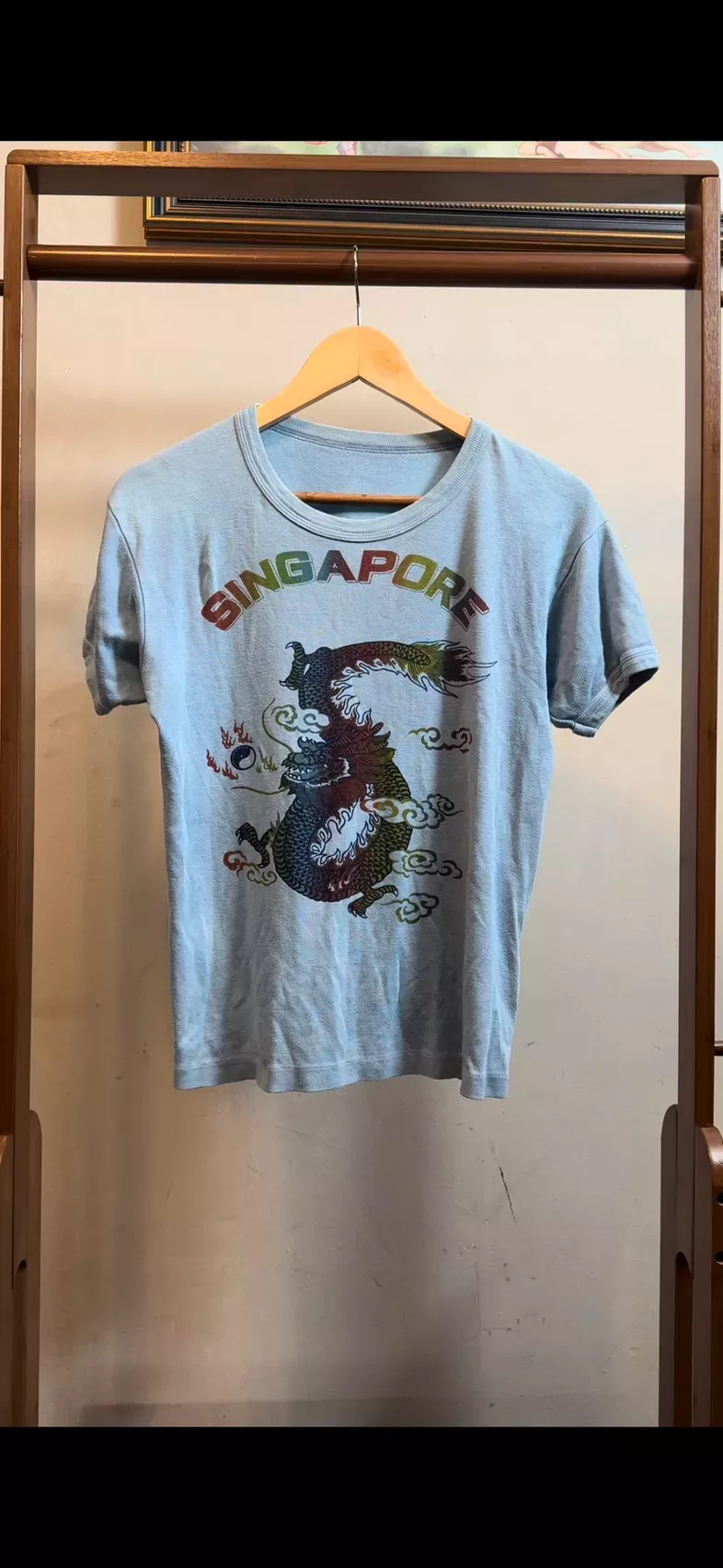 1960s/70s Singapore Dragon Souvenir Tee