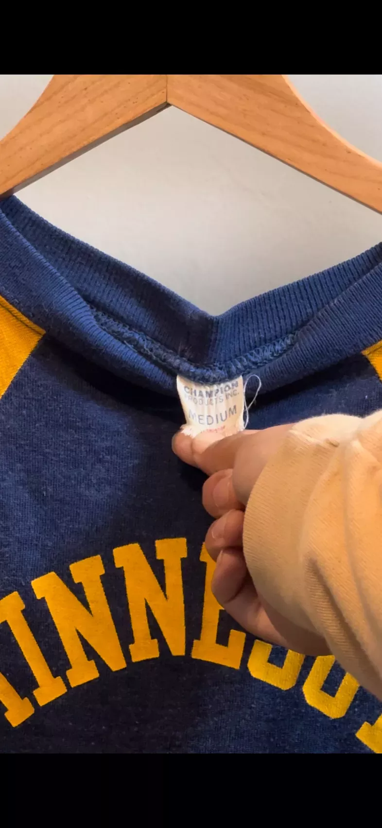 1960 Vintage Champion Minnesota Gophers Football Jersey