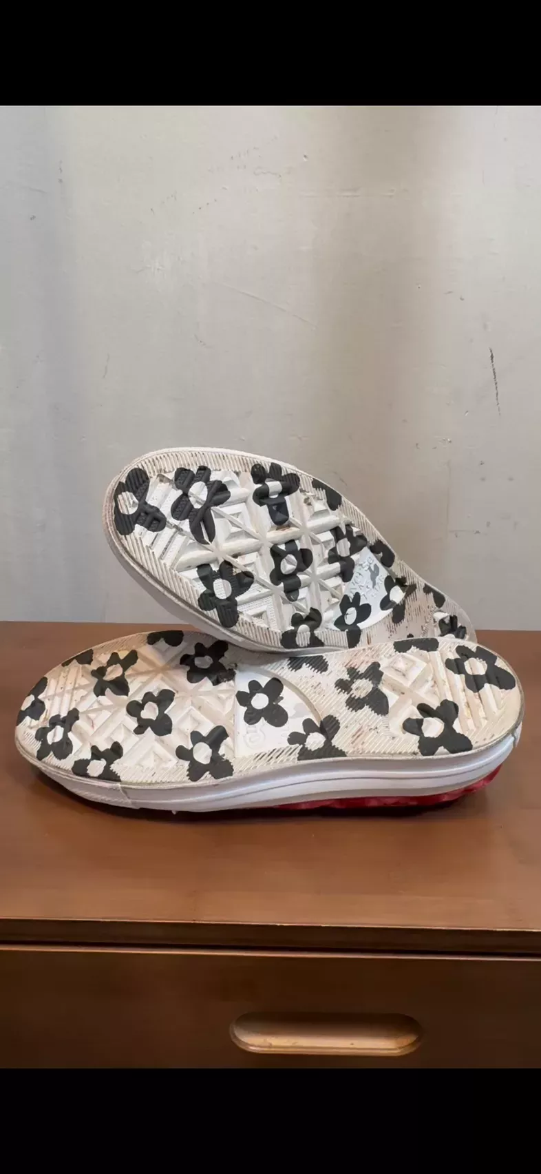 Golf Le Fleur Crimson Velvet Sneakers